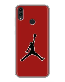 Чохол для Huawei Honor 8C з картинкою «Jordan Red Back»