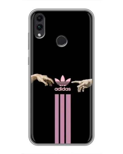 Чехол для Huawei Honor 8C с картинкой «Adidas Hands» Чехол для Huawei Honor 8C с картинкой «Adidas Hands»