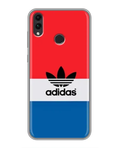 Чехол для Huawei Honor 8C с картинкой «Ретро блоки Adidas» Чехол для Huawei Honor 8C с картинкой «Ретро блоки Adidas»