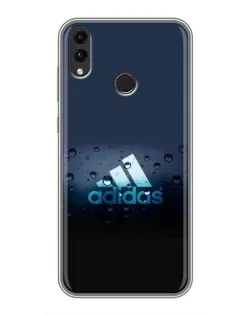 Чехол для Huawei Honor 8C с картинкой «Adidas Water Drops»