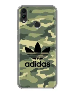 Чехол для Huawei Honor 8C с картинкой «Милитари стиль Adidas»