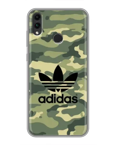 Чехол для Huawei Honor 8C с картинкой «Милитари стиль Adidas» Чехол для Huawei Honor 8C с картинкой «Милитари стиль Adidas»