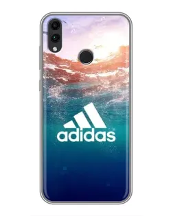 Чехол для Huawei Honor 8C с картинкой «Океанская глубина адидас»