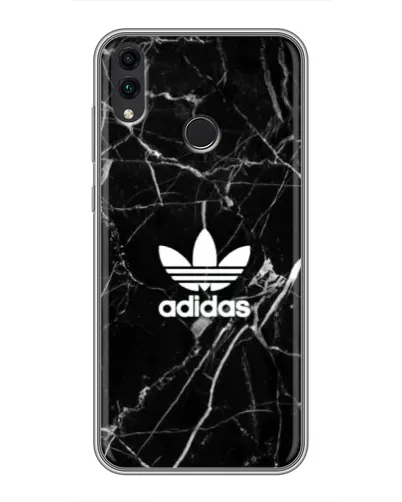 Чехол для Huawei Honor 8C с картинкой «Белый мрамор Adidas» Чехол для Huawei Honor 8C с картинкой «Белый мрамор Adidas»