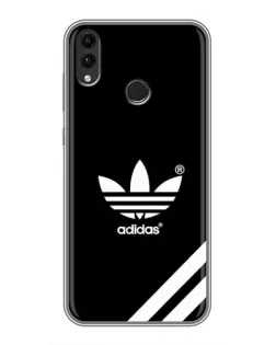 Чехол для Huawei Honor 8C с картинкой «Adidas с диагональными полосами»
