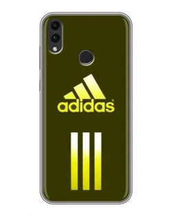 Чехол для Huawei Honor 8C с картинкой «Оливковый градиент Adidas»