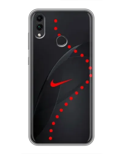 Чехол для Huawei Honor 8C с картинкой «Абстрактный дизайн Nike»