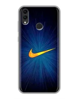 Чохол для Huawei Honor 8C з картинкою «Синій пульс Nike»