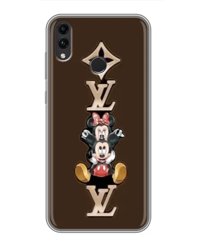 Чехол для Huawei Honor 8C с картинкой «LV и Микки Маус»