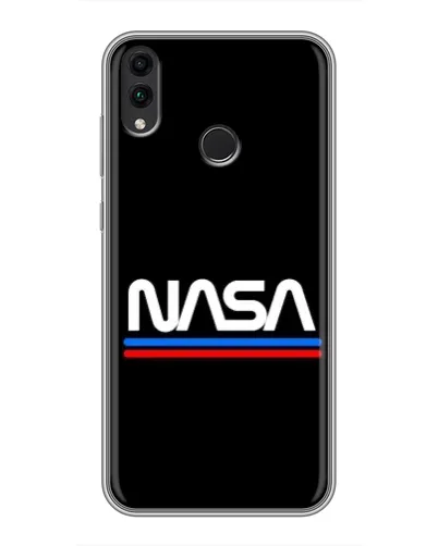 Чехол для Huawei Honor 8C с картинкой «NASA — классика Red Blue» Чехол для Huawei Honor 8C с картинкой «NASA — классика Red Blue»