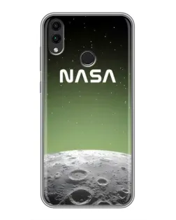 Чехол для Huawei Honor 8C с картинкой «NASA — лунный градиент»