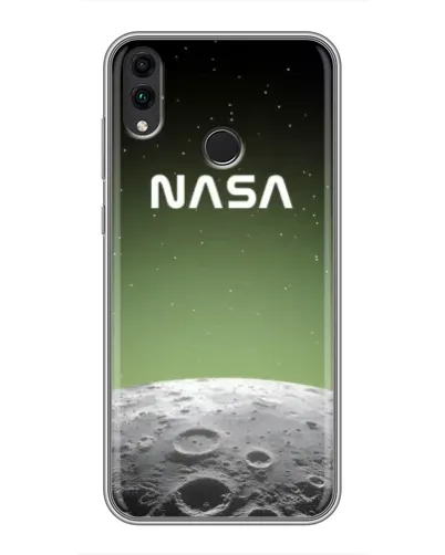 Чехол для Huawei Honor 8C с картинкой «NASA — лунный градиент» Чехол для Huawei Honor 8C с картинкой «NASA — лунный градиент»