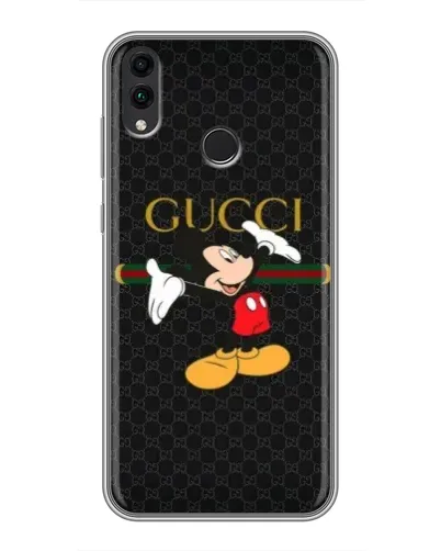 Чехол для Huawei Honor 8C с картинкой «Микки Маус Gucci»