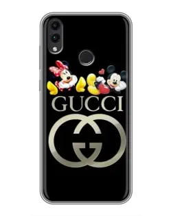 Чехол для Huawei Honor 8C с картинкой «Gucci — герои Disney»