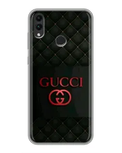 Чехол для Huawei Honor 8C с картинкой «Gucci — стеганый черный»