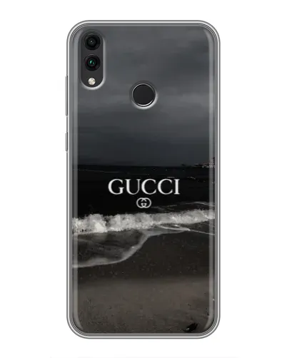Чехол для Huawei Honor 8C с картинкой «Gucci — морской прибой»