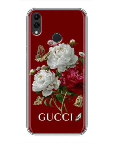 Чехол для Huawei Honor 8C с картинкой «Gucci —  сад»
