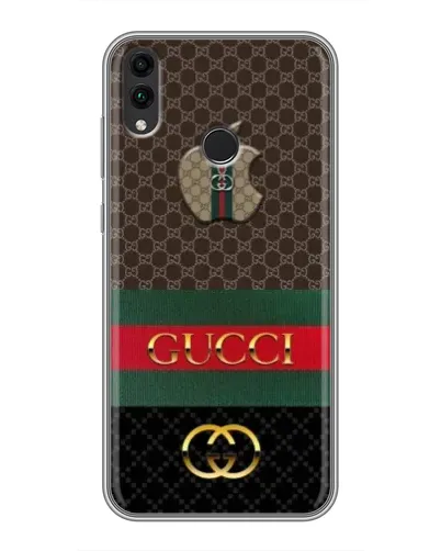 Чехол для Huawei Honor 8C с картинкой «Gucci — брендированный десерт»