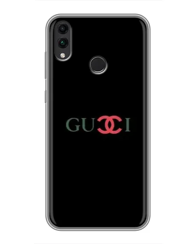 Чехол для Huawei Honor 8C с картинкой «Gucci — красный градиент»