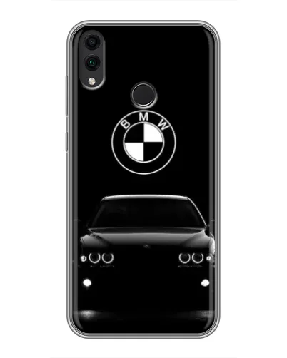 Чехол для Huawei Honor 8C с картинкой «BMW — взгляд из темноты»
