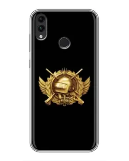 Чехол для Huawei Honor 8C с картинкой «PUBG — оранжевый градиент» Чехол для Huawei Honor 8C с картинкой «PUBG — оранжевый градиент»