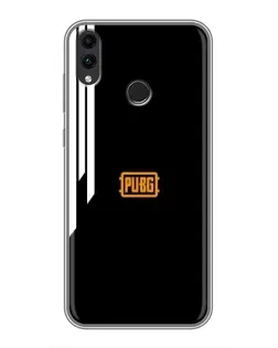 Чехол для Huawei Honor 8C с картинкой «PUBG — вертикальные линии» Чехол для Huawei Honor 8C с картинкой «PUBG — вертикальные линии»