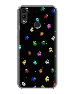 Чехол для Huawei Honor 8C с картинкой «Экипаж Among Us» Чехол для Huawei Honor 8C с картинкой «Экипаж Among Us»