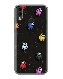 Чехол для Huawei Honor 8C с картинкой «Космический паттерн Among Us» Чехол для Huawei Honor 8C с картинкой «Космический паттерн Among Us»