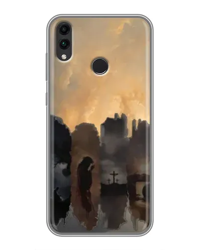 Чехол для Huawei Honor 8C с картинкой «Дорога к вере»