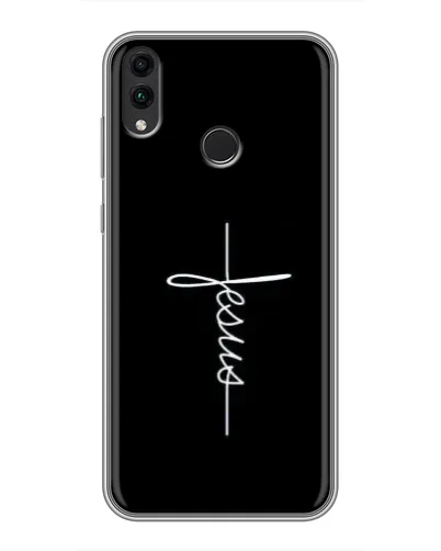 Чехол для Huawei Honor 8C с картинкой «Тонкая линия веры»