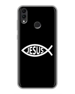 Чехол для Huawei Honor 8C с картинкой «Классический Jesus»