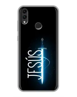 Чехол для Huawei Honor 8C с картинкой «Меч Духа Jesus»