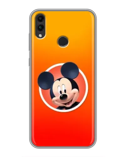 Чехол для Huawei Honor 8C с картинкой «Mickey в круге» Чехол для Huawei Honor 8C с картинкой «Mickey в круге»