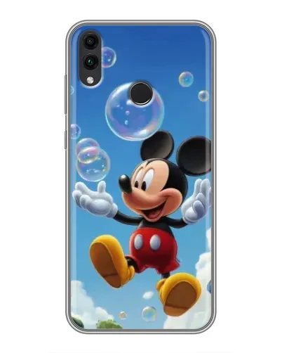 Чехол для Huawei Honor 8C с картинкой «Mickey и мыльные пузыри» Чехол для Huawei Honor 8C с картинкой «Mickey и мыльные пузыри»