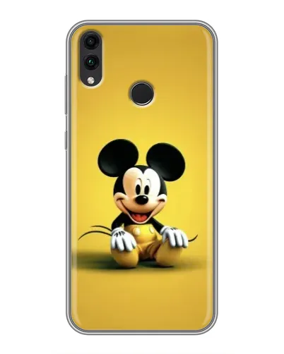 Чехол для Huawei Honor 8C с картинкой «Микки на желтом» Чехол для Huawei Honor 8C с картинкой «Микки на желтом»