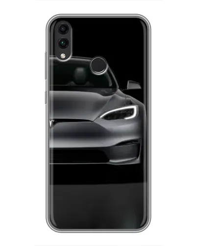 Чехол для Huawei Honor 8C с картинкой «Tesla Model S Look»