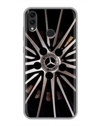 Чехол для Huawei Honor 8C с картинкой «Диск Mercedes»