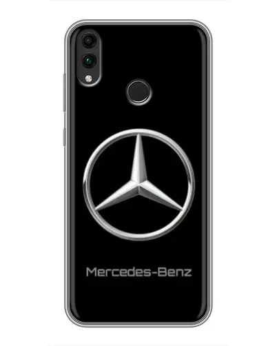 Чехол для Huawei Honor 8C с картинкой «Mercedes Silver Logo»