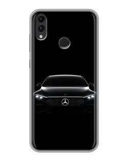 Чехол для Huawei Honor 8C с картинкой «Mercedes Vision — концепт»