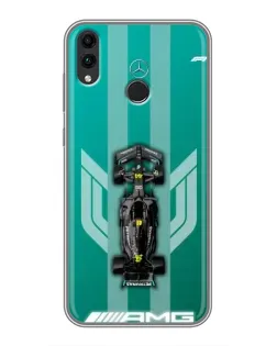 Чехол для Huawei Honor 8C с картинкой «Mercedes AMG Petronas»