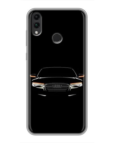 Чохол для Huawei Honor 8C з картинкою «Audi — нічний контур»