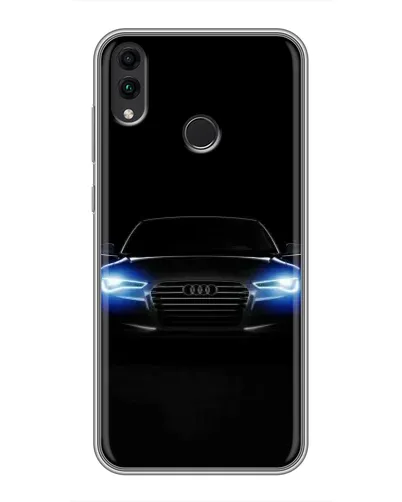 Чохол для Huawei Honor 8C з картинкою «Audi в неоні»