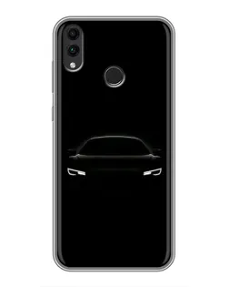 Чохол для Huawei Honor 8C з картинкою «Погляд Audi у темряві»