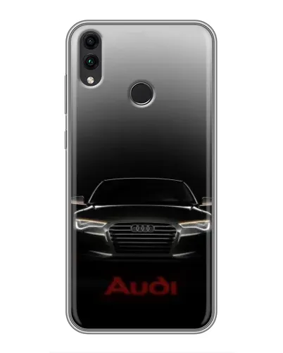 Чохол для Huawei Honor 8C з картинкою «Audi — градієнтний контур»