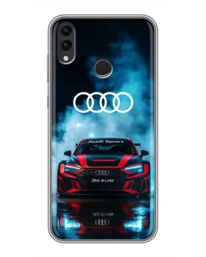 Чохол для Huawei Honor 8C з картинкою «Audi Sport — неон»