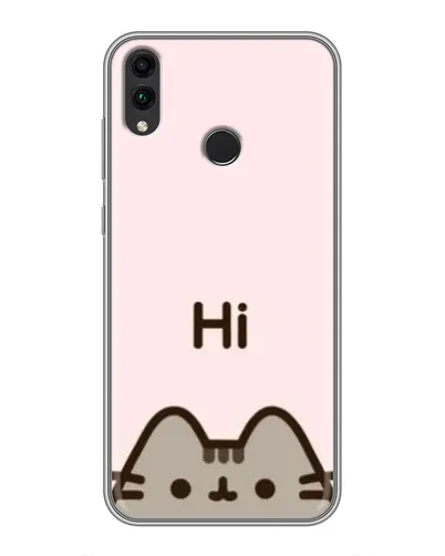 Чохол для Huawei Honor 8C з картинкою «Пушин каже Hi»