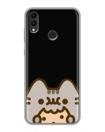 Чохол для Huawei Honor 8C з картинкою «Пушин на чорному»
