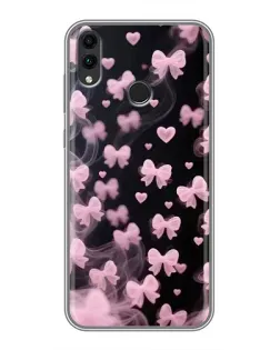 Чохол для Huawei Honor 8C з картинкою «Неонове мереживо»