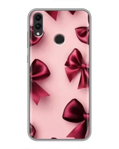 Чохол для Huawei Honor 8C з картинкою «Бордовий атлас»