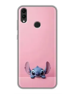 Чехол для Huawei Honor 8C с картинкой «Stitch выглядывает» Чехол для Huawei Honor 8C с картинкой «Stitch выглядывает»